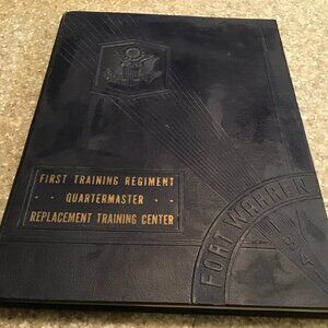 First Training Regiment - Replacement Training Center - Fort Warren - 1941